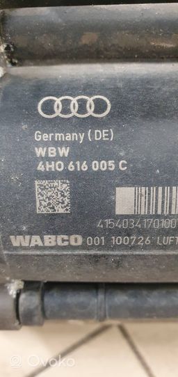 Audi A8 S8 D4 4H Kompresor zawieszenia tylnego pneumatycznego 4H0616005C