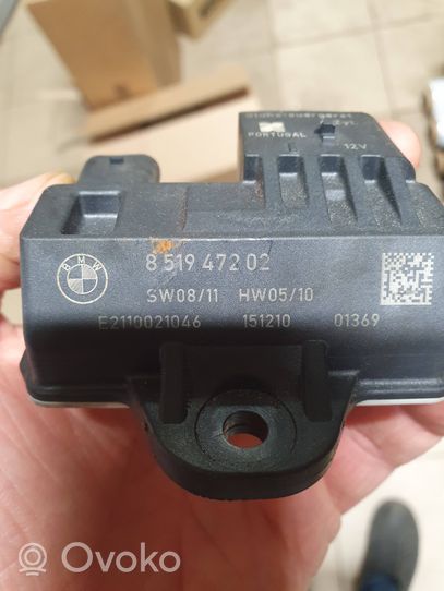 BMW X4 F26 Przekaźnik / Modul układu ogrzewania wstępnego 8519472