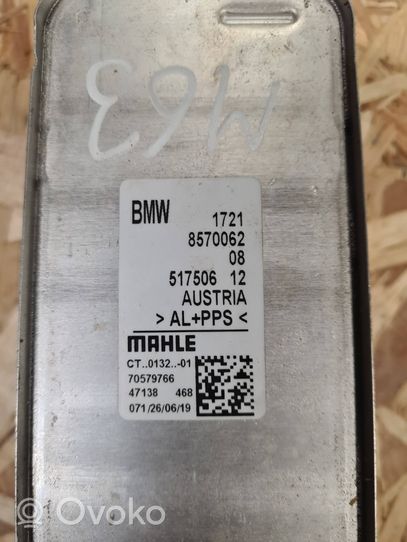 BMW X5 G05 Refroidisseur d'huile moteur 8570062