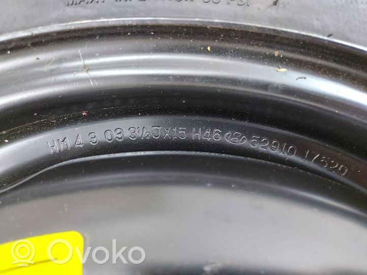 Hyundai Matrix Roue de secours R15 5291017520