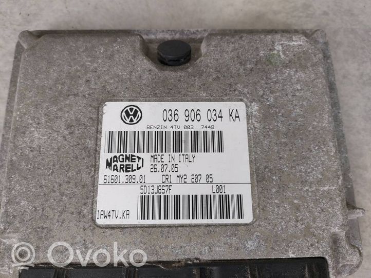 Volkswagen Polo IV 9N3 Sterownik / Moduł ECU 036906034KA