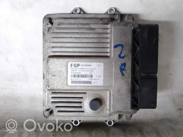 Opel Corsa C Sterownik / Moduł ECU 55190069