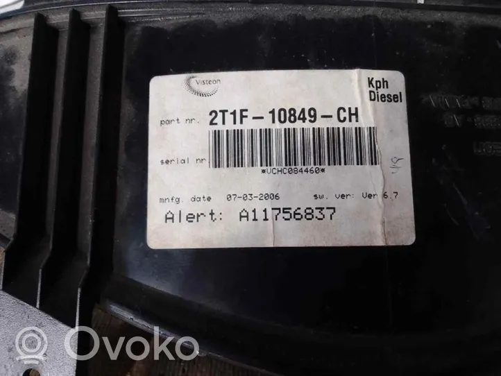 Ford Transit -  Tourneo Connect Speedometer (instrument cluster) 2T1F10849CH