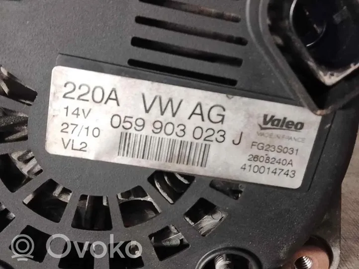 Porsche Cayenne (92A) Alternator 95860312300