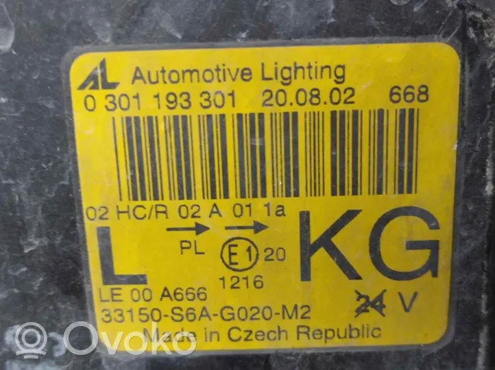 Honda Civic Lampa przednia 0301193301