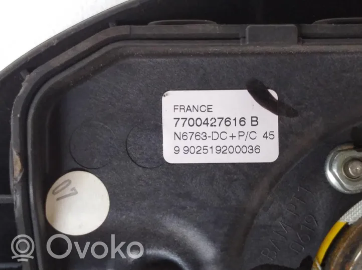 Renault Megane II Poduszka powietrzna Airbag kierownicy 7700427616