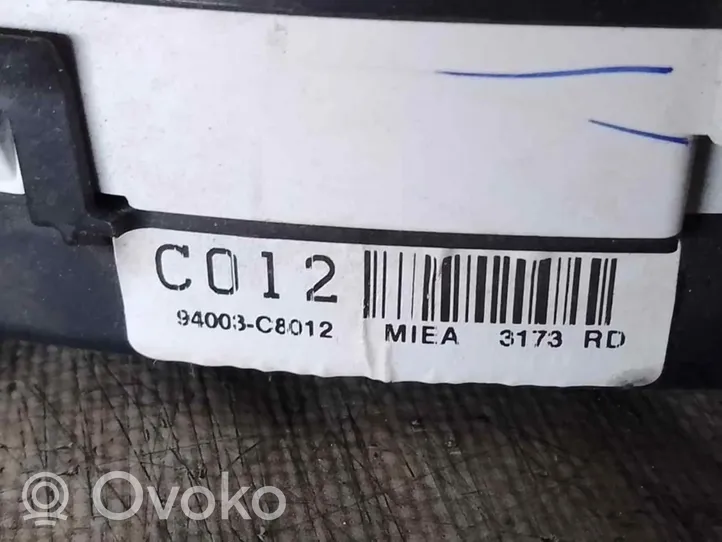 Hyundai i20 (GB IB) Spidometras (prietaisų skydelis) 94003C8012