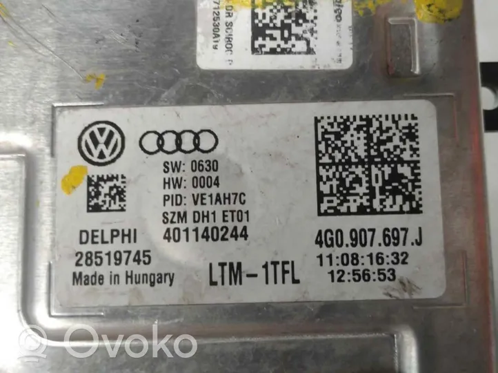 Volkswagen Scirocco Xenon-valojen ohjainlaite/moduuli 4G0907697J