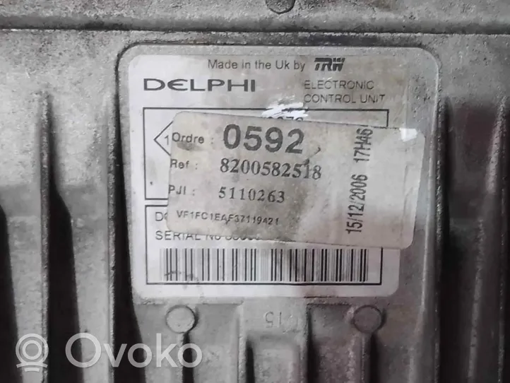 Renault Kangoo I Sterownik / Moduł ECU 8200582518