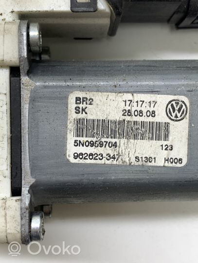 Volkswagen Tiguan Silniczek podnoszenia szyby drzwi tylnych 5N0959704