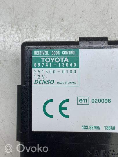 Toyota Corolla Verso E121 Durų elektronikos valdymo blokas 8974113040