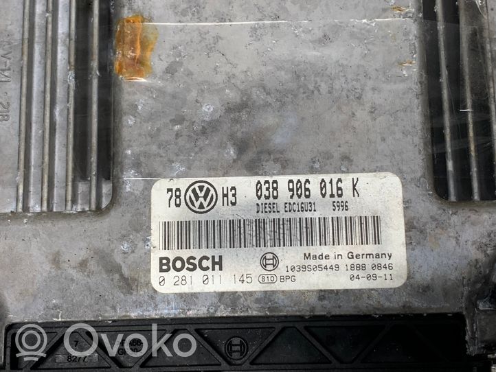 Volkswagen PASSAT B5.5 Calculateur moteur ECU 038906016K