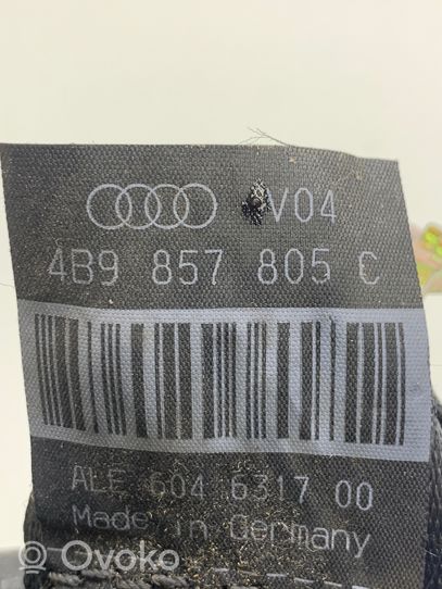 Audi A6 Allroad C5 Pas bezpieczeństwa fotela tylnego 4B9857805C