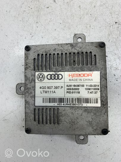 Audi A6 S6 C7 4G Moduł poziomowanie świateł Xenon 4G0907379P