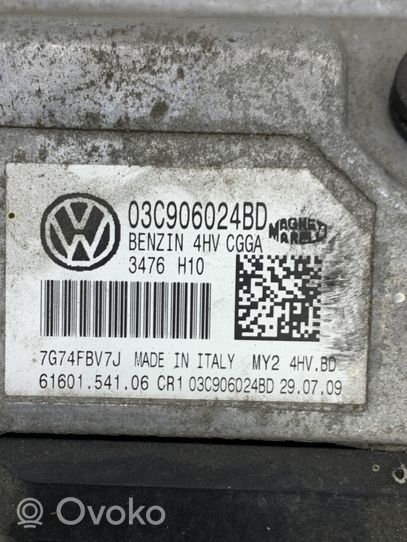 Volkswagen Golf VI Moottorin ohjainlaite/moduuli 03C906024BD