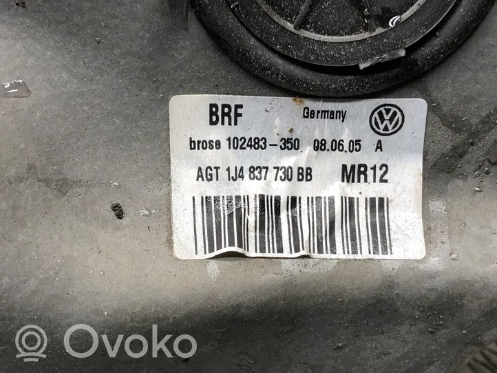 Volkswagen Golf IV Mécanisme de lève-vitre avant sans moteur 1J4837730BB