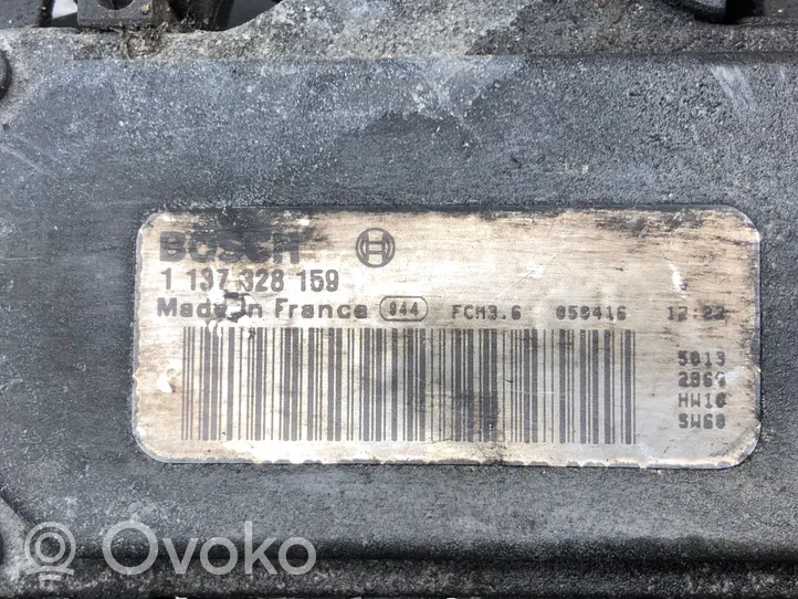 Audi A6 S6 C6 4F Elektrinis radiatorių ventiliatorius 4F0959455C