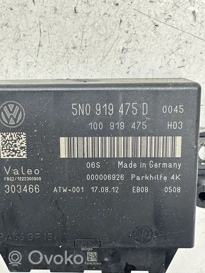 Volkswagen Touran II Centralina/modulo sensori di parcheggio PDC 5N0919475D