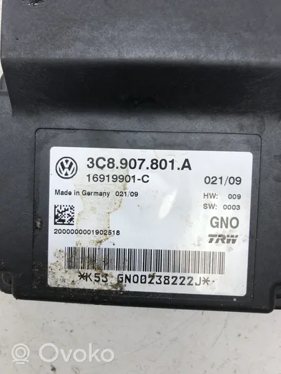 Volkswagen PASSAT B6 Rankinio stabdžio valdymo blokas 3C8907801A