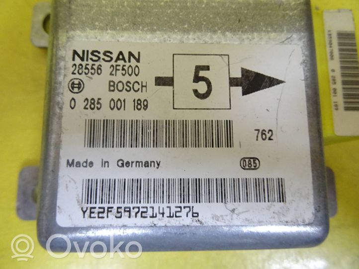 Nissan Almera Turvatyynyn ohjainlaite/moduuli 0285001189