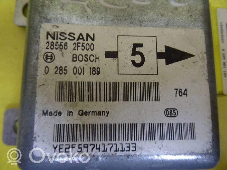 Nissan Primera Turvatyynyn ohjainlaite/moduuli 0285001189