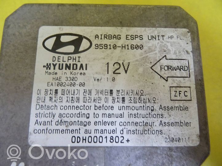 Hyundai Terracan Sterownik / Moduł Airbag 95910-H1600