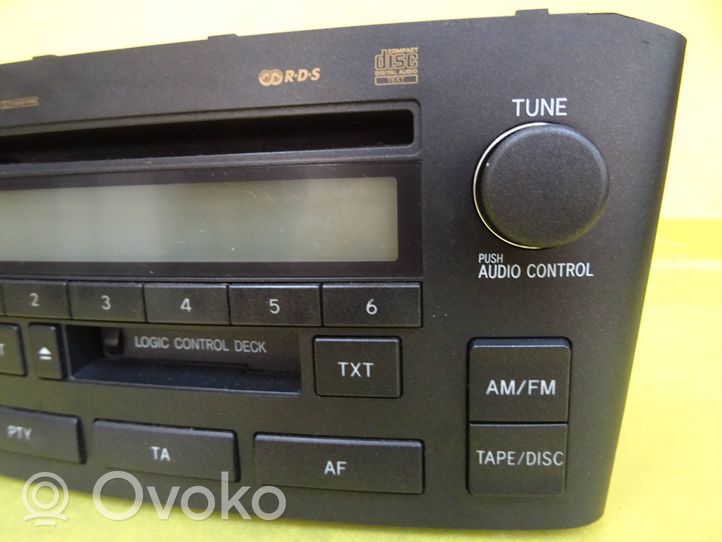 Toyota Avensis T250 Unidad delantera de radio/CD/DVD/GPS 86120-05071