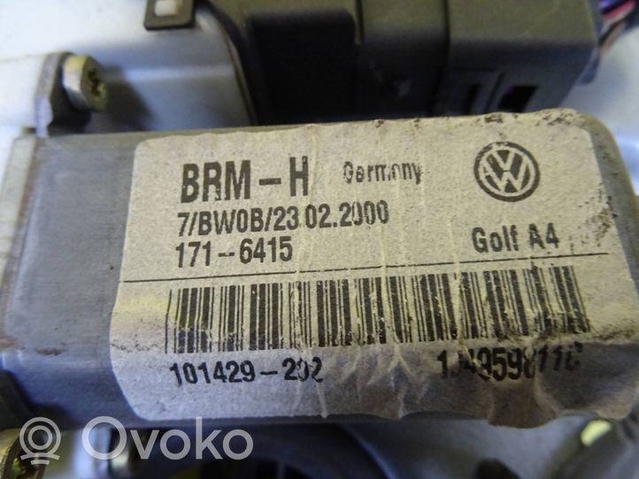 Volkswagen Bora Silniczek podnoszenia szyby drzwi tylnych 1J4959811C