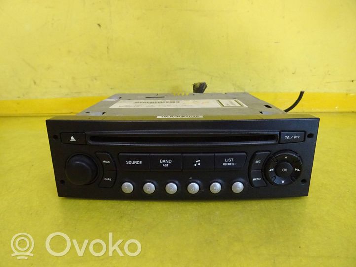 Peugeot 307 Unité principale radio / CD / DVD / GPS 9660646477