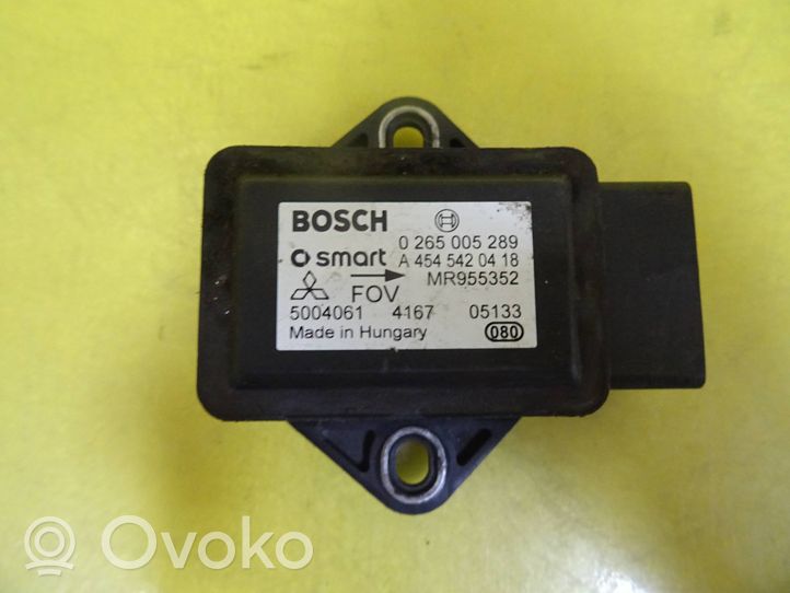 Mitsubishi Colt Sensore di imbardata accelerazione ESP A4545420418