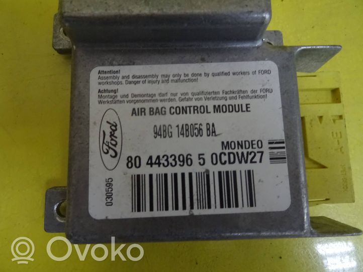 Ford Mondeo MK I Airbagsteuergerät 94BG14B056BA