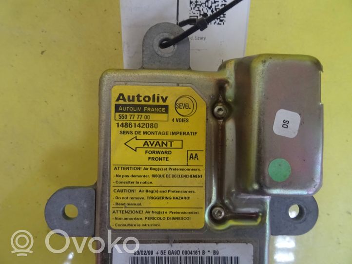 Citroen Evasion Module de contrôle airbag 1486142080