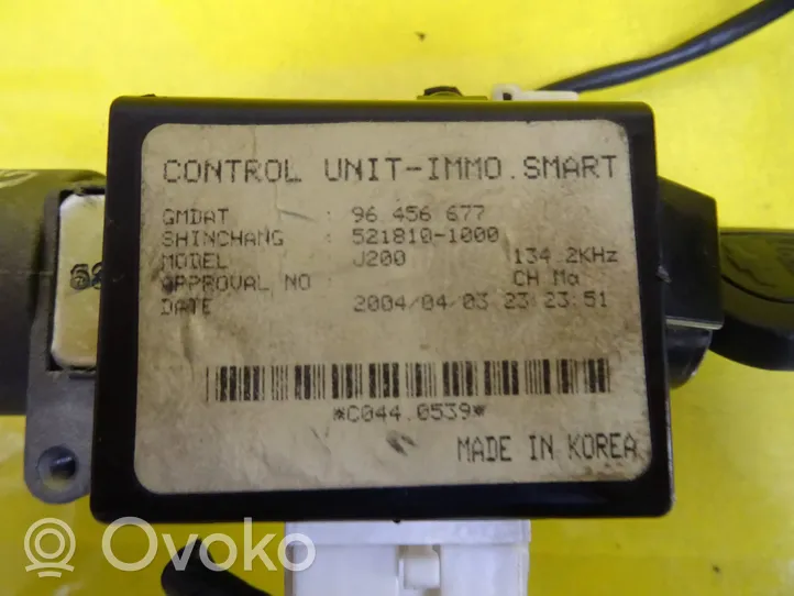 Chevrolet Lacetti Komputer / Sterownik ECU i komplet kluczy 94580123