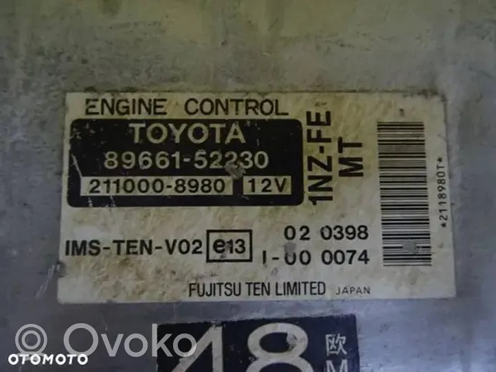 Toyota Yaris Moottorin ohjainlaite/moduuli 8966152230