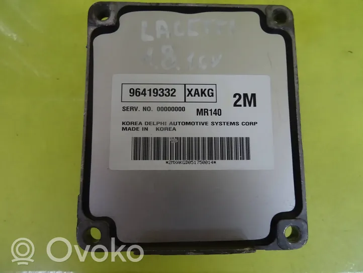 Chevrolet Lacetti Sterownik / Moduł ECU 96419332