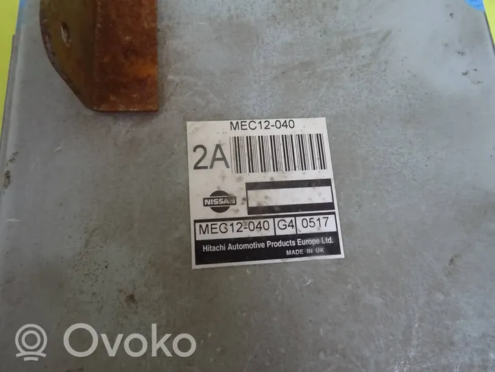 Nissan Primera Sterownik / Moduł ECU MEC12-040