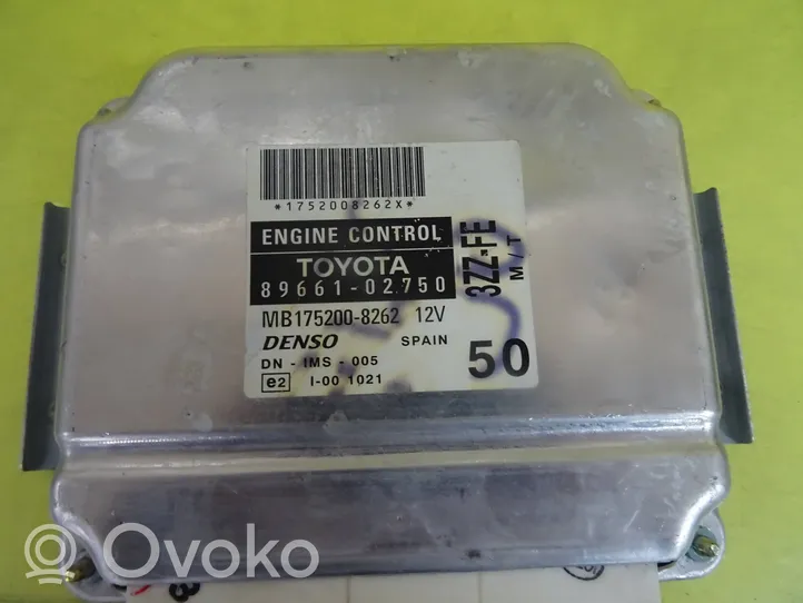 Toyota Corolla E120 E130 Calculateur moteur ECU 89661-02750