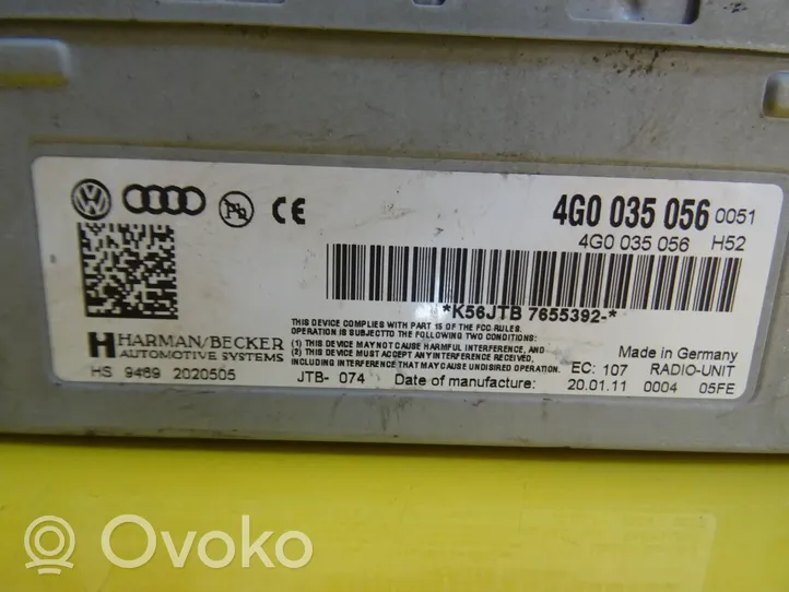 Audi A6 S6 C6 4F Wzmacniacz audio 4G0035056