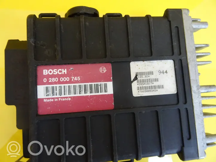 Citroen BX Engine control unit/module 0280000745