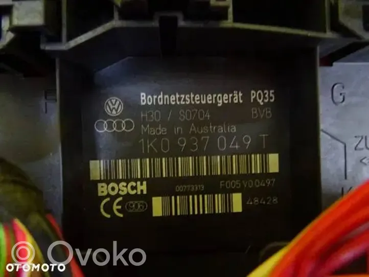 Volkswagen Touran I Muut ohjainlaitteet/moduulit 1K0937049T