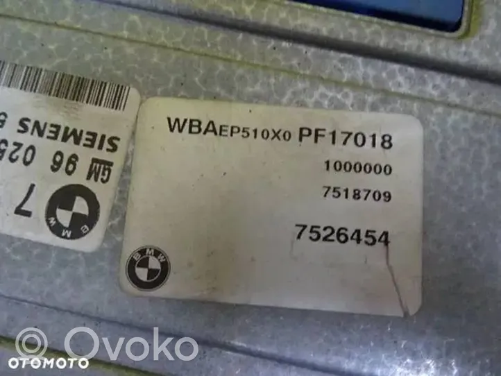 BMW 3 E46 Pārnesumkārbas vadības bloks 96025346