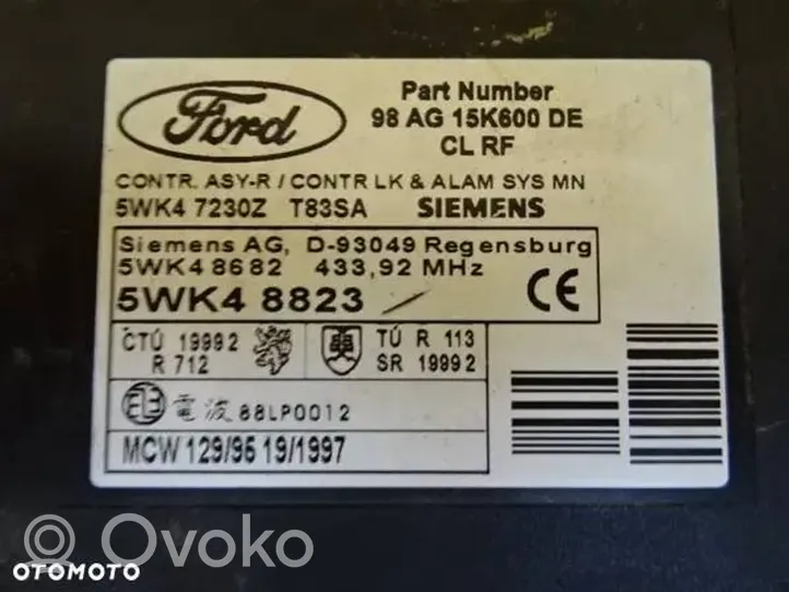 Ford Focus Modulo comfort/convenienza 98AG15K600DE