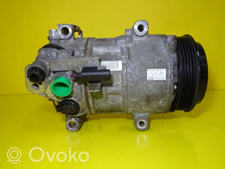 Mercedes-Benz A W169 Klimakompressor Pumpe A0012303511