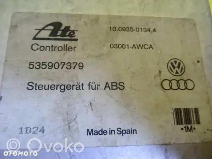 Volkswagen PASSAT B3 Sterownik / moduł ABS 535907379