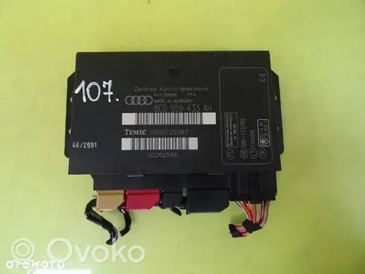 Audi A4 S4 B7 8E 8H Modulo comfort/convenienza 8E0959433AH