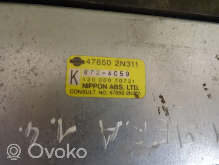 Nissan Almera Блок управления ABS 478502N311