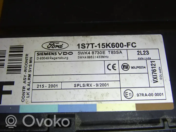 Ford Focus Moduł / Sterownik komfortu 1S7T-15K600-FC