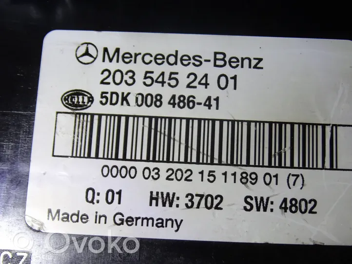 Mercedes-Benz C W203 Unité de contrôle SAM 2035452401