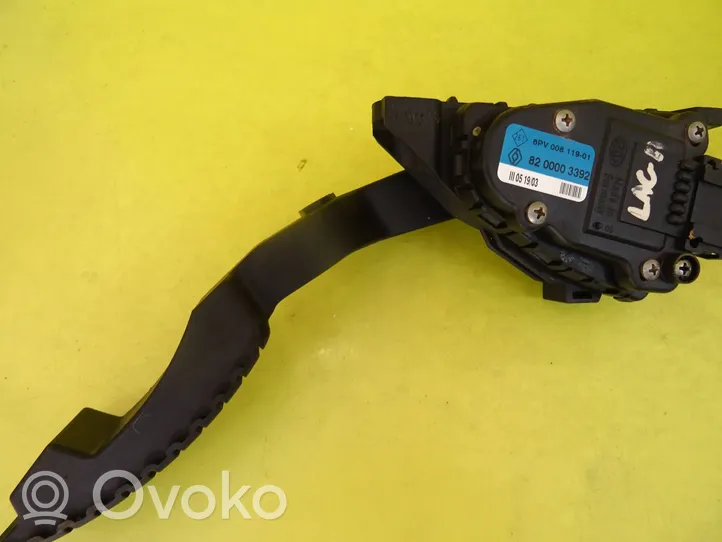 Renault Laguna II Accelerator throttle pedal 8200003392