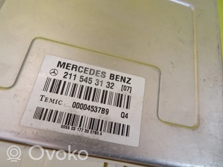 Mercedes-Benz E W211 Sterownik / Moduł ECU 2115453132